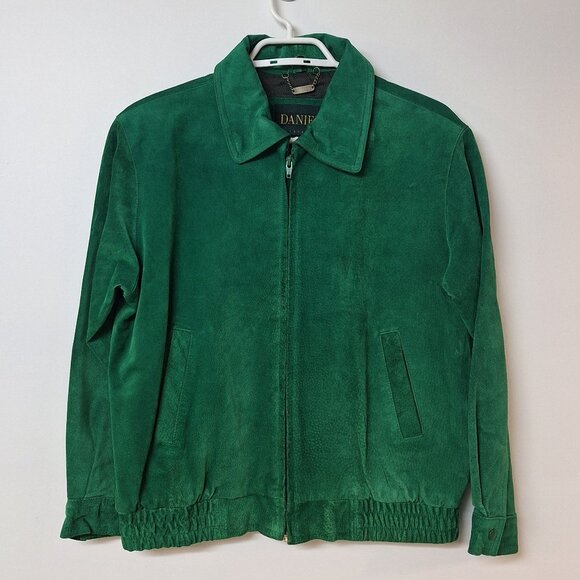 Danier Jackets & Blazers - Green Danier Leather Jacket